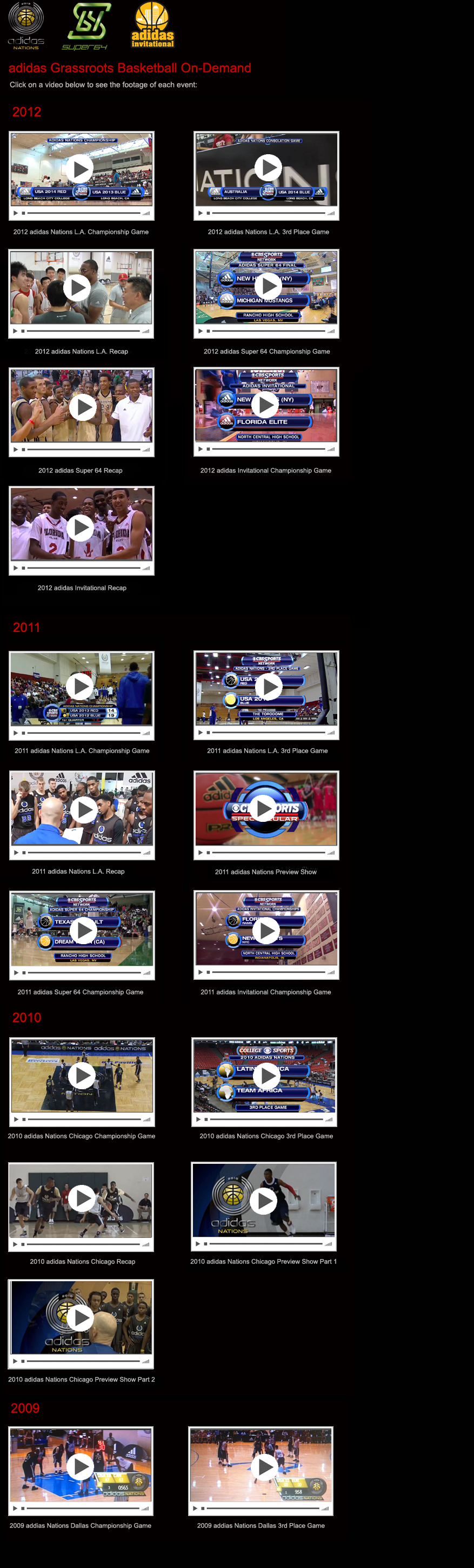 adidas basketball on Demand